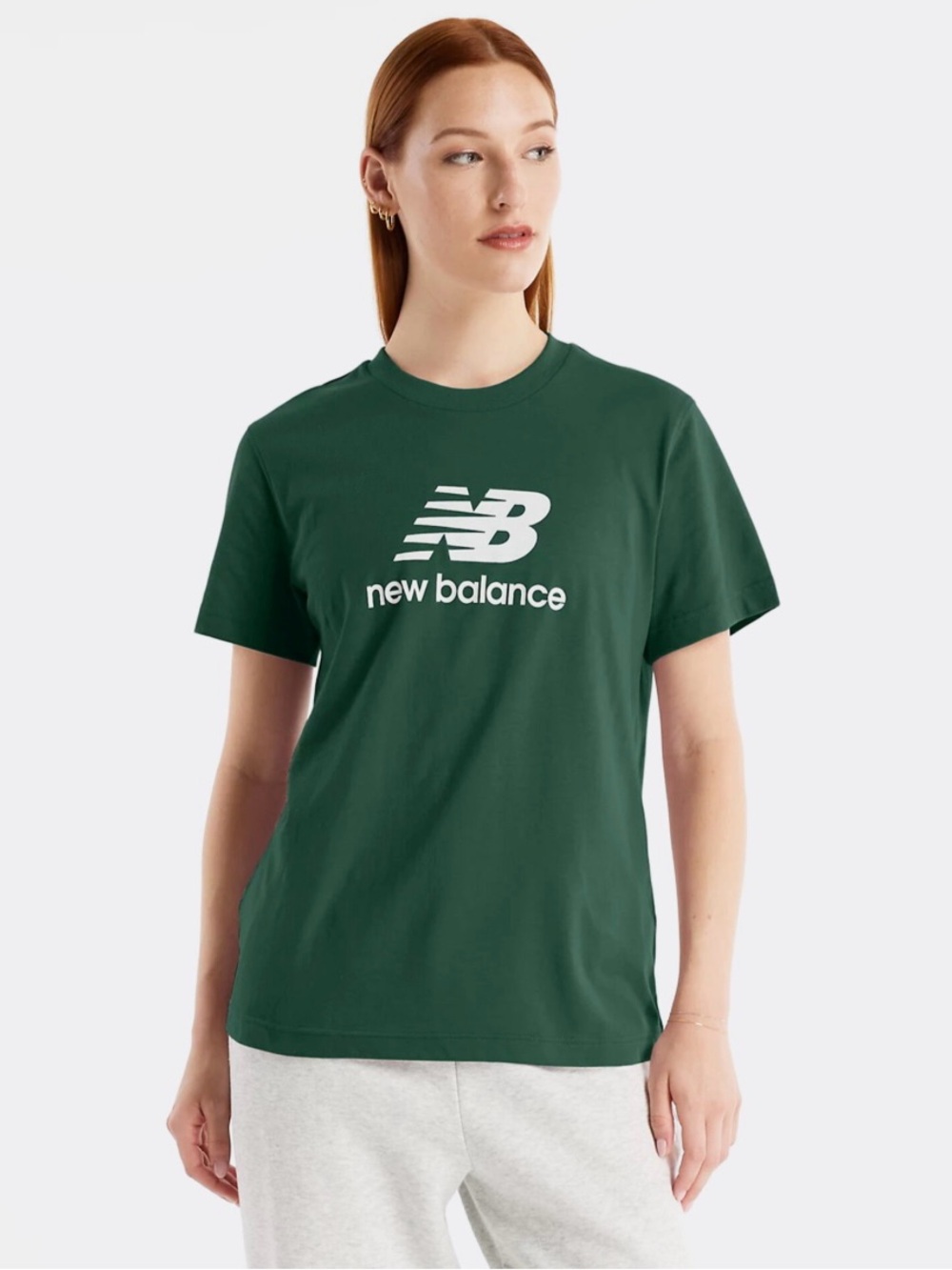 New Balance Green Logo T-Shirt